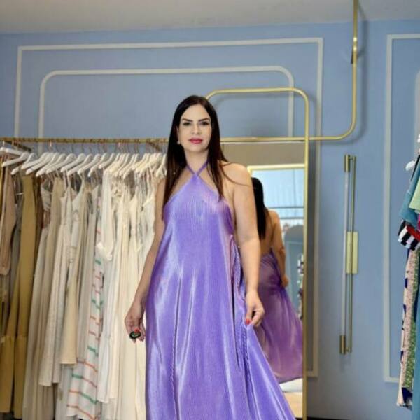 Vestido Plissado