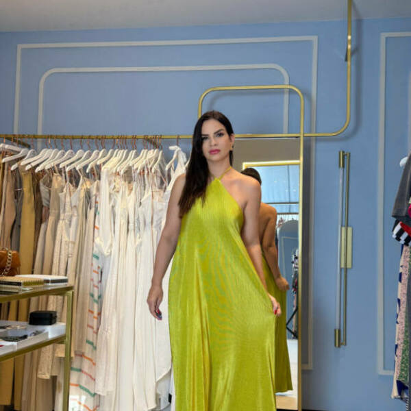 Vestido Plissado